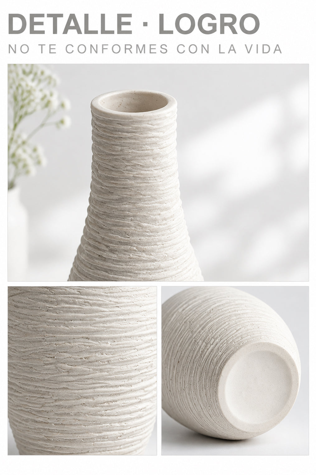 Simple Ceramic Vase Decoration for Home Nordic Luxury Narrow Mouth Flower Pot Living Room Interior Office Desktop Decor Gift
